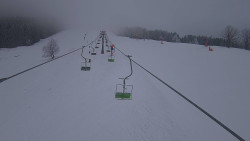 Lanovka - pohled nahoru