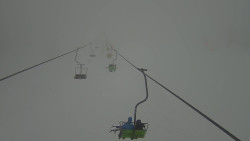 Lanovka - pohled nahoru