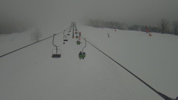 Lanovka - pohled nahoru