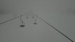 Lanovka - pohled nahoru