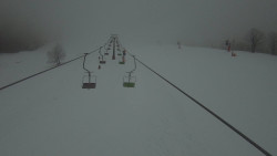 Lanovka - pohled nahoru