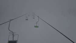 Lanovka - pohled nahoru