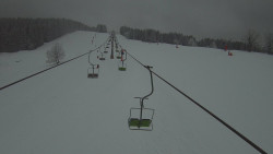 Lanovka - pohled nahoru