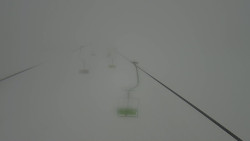 Lanovka - pohled nahoru