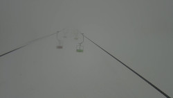 Lanovka - pohled nahoru