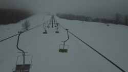 Lanovka - pohled nahoru