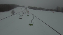 Lanovka - pohled nahoru