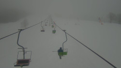 Lanovka - pohled nahoru