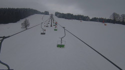 Lanovka - pohled nahoru