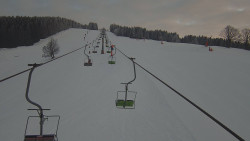 Lanovka - pohled nahoru