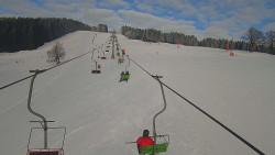 Lanovka - pohled nahoru