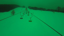 Lanovka - pohled nahoru