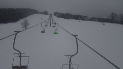 Lanovka - pohled nahoru