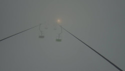 Lanovka - pohled nahoru