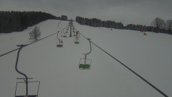 Lanovka - pohled nahoru