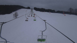 Lanovka - pohled nahoru