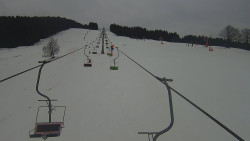 Lanovka - pohled nahoru