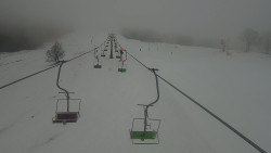 Lanovka - pohled nahoru