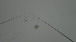 Lanovka - pohled nahoru