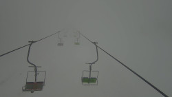 Lanovka - pohled nahoru