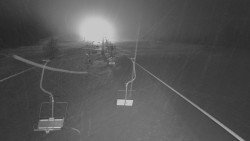 Lanovka - pohled nahoru