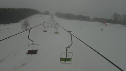 Lanovka - pohled nahoru