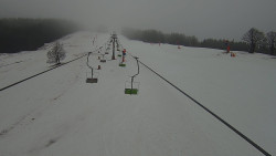 Lanovka - pohled nahoru