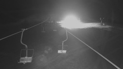 Lanovka - pohled nahoru