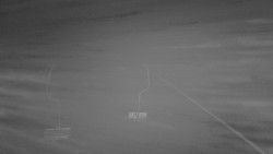 Lanovka - pohled nahoru