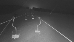 Lanovka - pohled nahoru