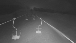 Lanovka - pohled nahoru