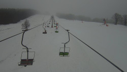 Lanovka - pohled nahoru
