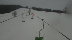 Lanovka - pohled nahoru