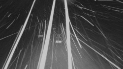 Lanovka - pohled nahoru