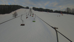 Lanovka - pohled nahoru