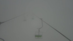 Lanovka - pohled nahoru