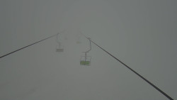 Lanovka - pohled nahoru