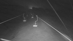 Lanovka - pohled nahoru