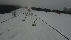 Lanovka - pohled nahoru