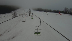 Lanovka - pohled nahoru