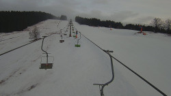 Lanovka - pohled nahoru