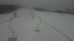 Lanovka - pohled nahoru