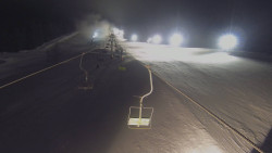 Lanovka - pohled nahoru