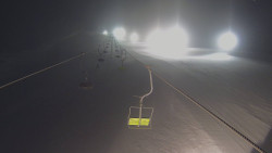 Lanovka - pohled nahoru