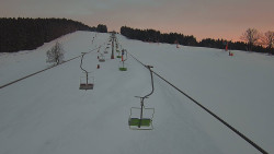 Lanovka - pohled nahoru