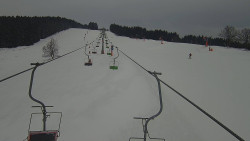 Lanovka - pohled nahoru