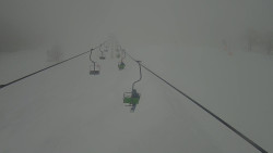 Lanovka - pohled nahoru