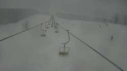 Lanovka - pohled nahoru