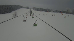 Lanovka - pohled nahoru