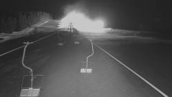 Lanovka - pohled nahoru